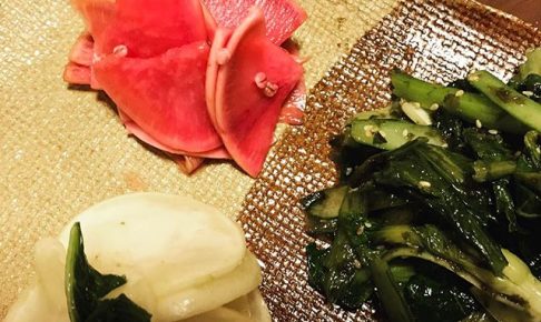 相鉄いずみ野線沿線の野菜を使った箸休め「横浜野菜 3種盛り」